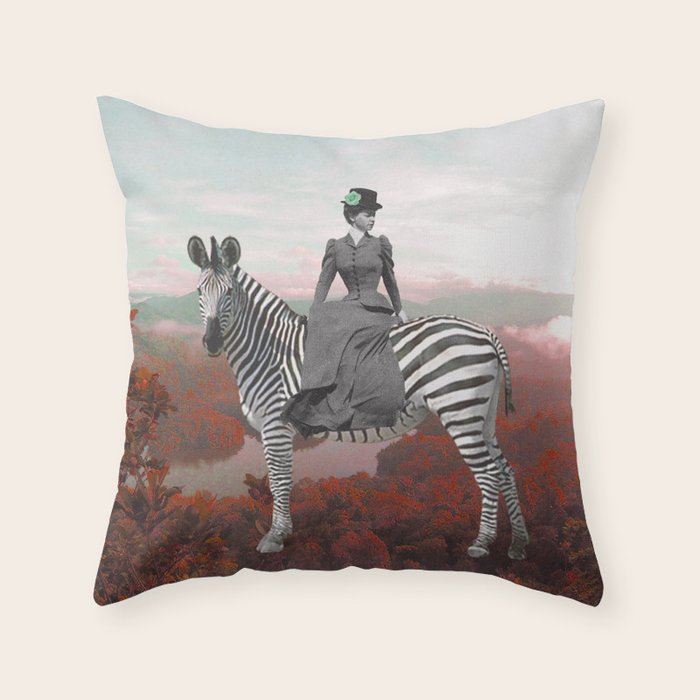 The Traveller (Fall Edition) Throw Pillow Gallery Image 1
