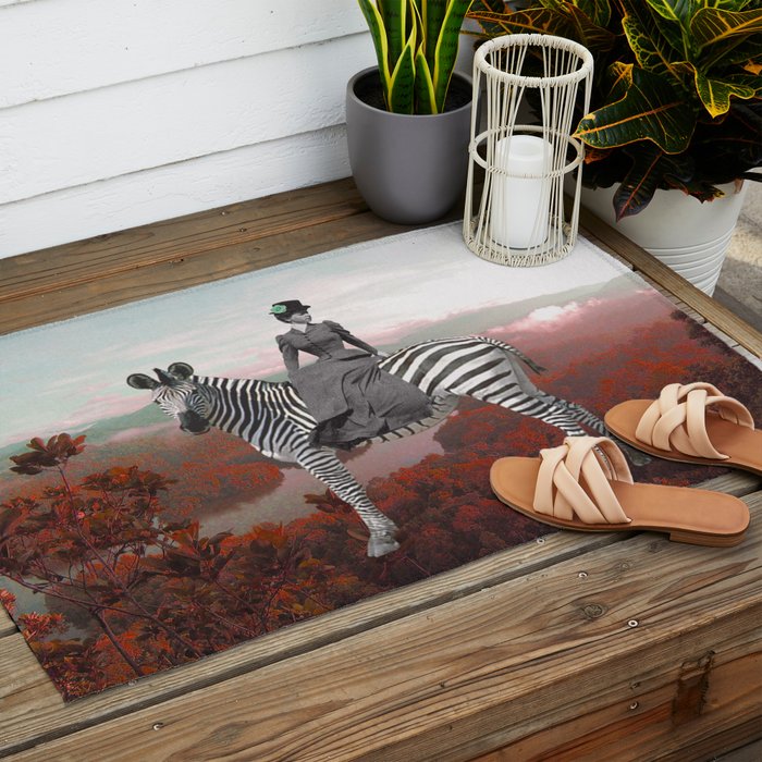 The Traveller (Fall Edition) Outdoor Rug Gallery Image 2