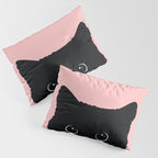 Black Cat Pillow Sham Gallery Image 3