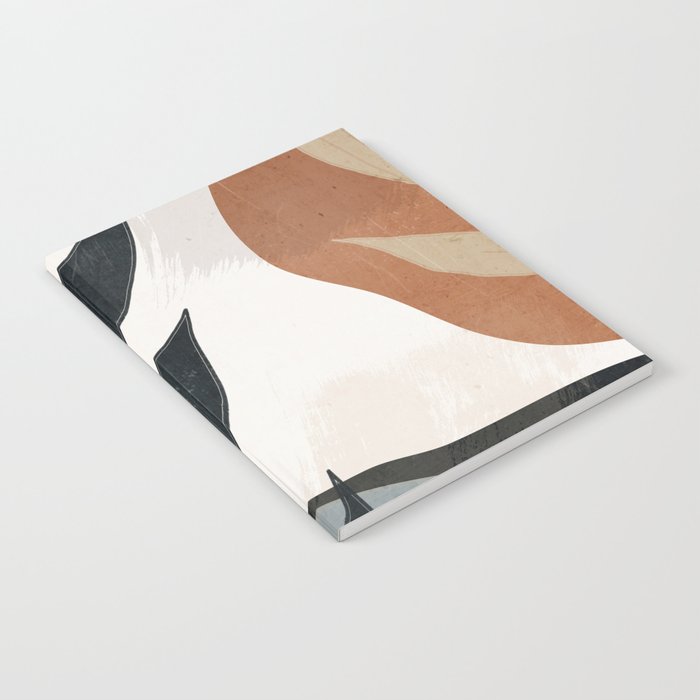 Abstract Art Tropical Leaves 5 Notebook Gallery Image 2