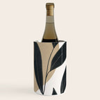 Abstract Art Tropical Leaves 5 Wine Chiller Gallery Image 2