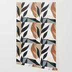Abstract Art Tropical Leaves 5 Wallpaper Gallery Image 2
