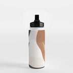 Abstract Art Tropical Leaves 5 Water Bottle Gallery Image 2