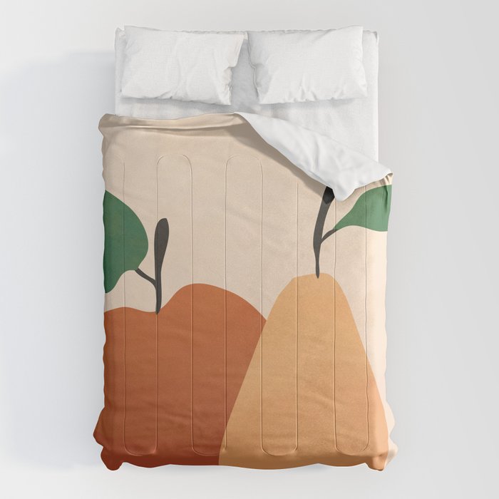 An Apple and a Pear Comforter Gallery Image 1