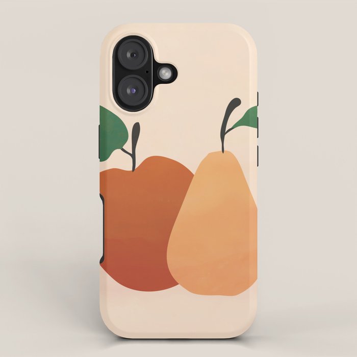 An Apple and a Pear iPhone Case Gallery Image 1