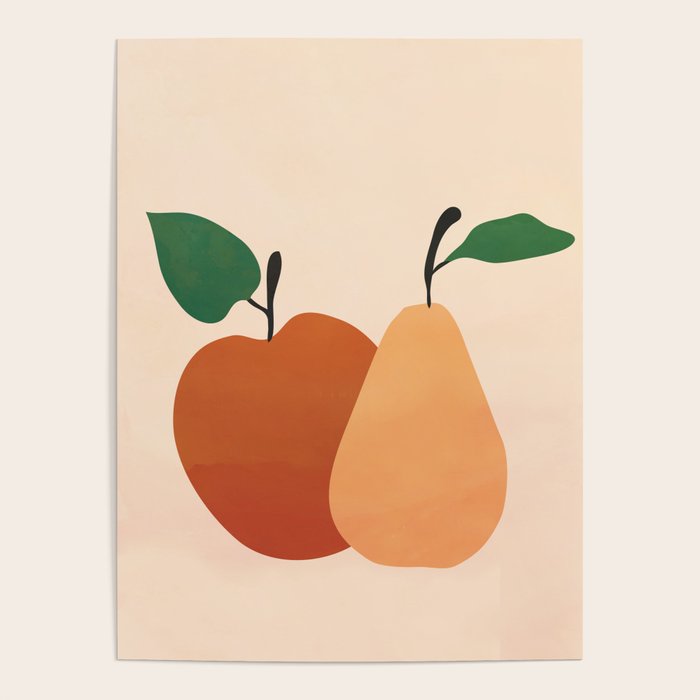 An Apple and a Pear Poster Gallery Image 1