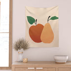 An Apple and a Pear Wall Tapestry Gallery Image 2