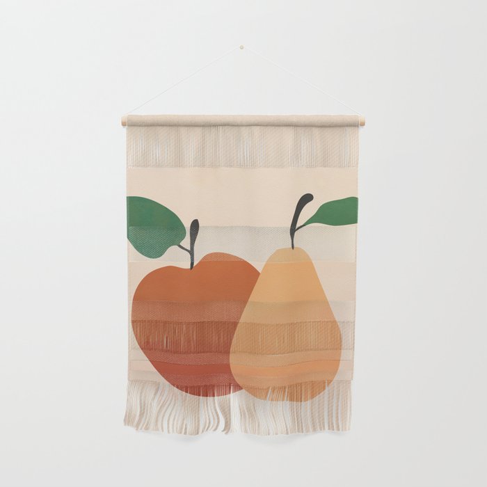 An Apple and a Pear Wall Hanging Gallery Image 1