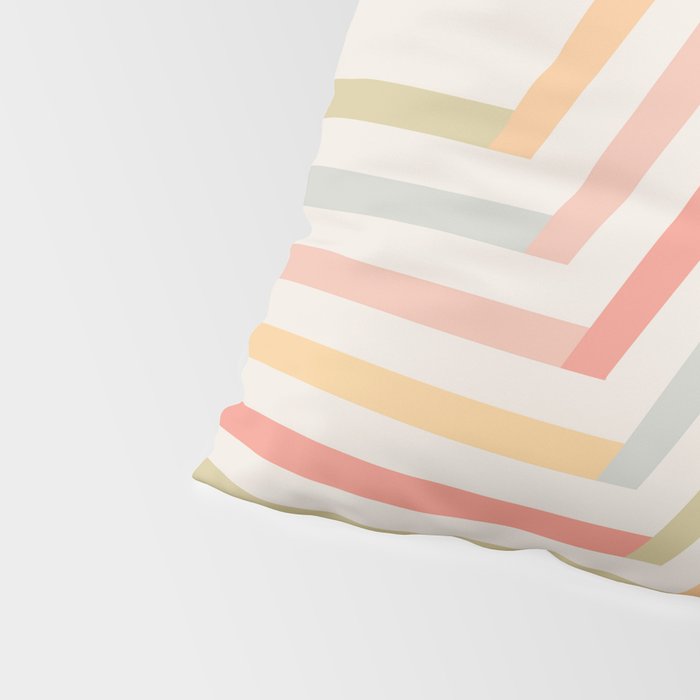 Geometric Terraces #2 Pillow Sham Gallery Image 4