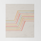 Geometric Terraces #2 Throw Blanket Gallery Image 2