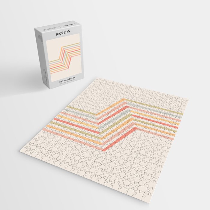 Geometric Terraces #2 Jigsaw Puzzle Gallery Image 2