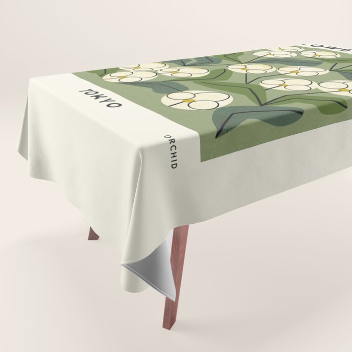Flower Market No. 6 Tablecloth Gallery Image 1