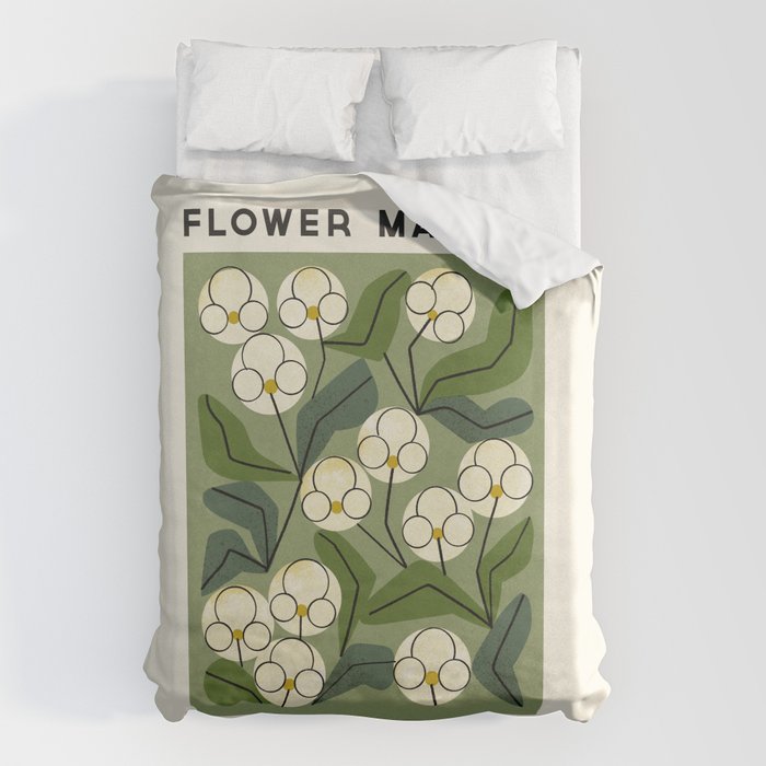 Flower Market No. 6 Duvet Cover Gallery Image 6