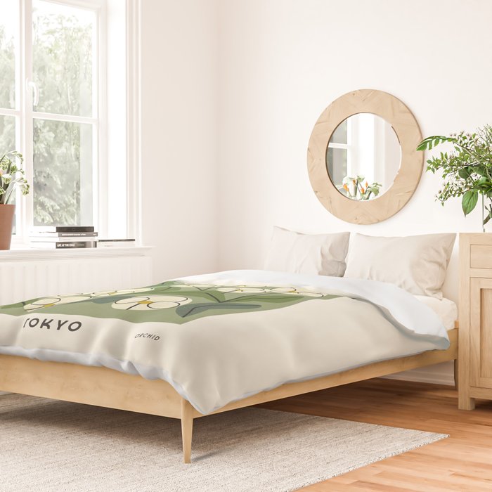 Flower Market No. 6 Duvet Cover Gallery Image 2
