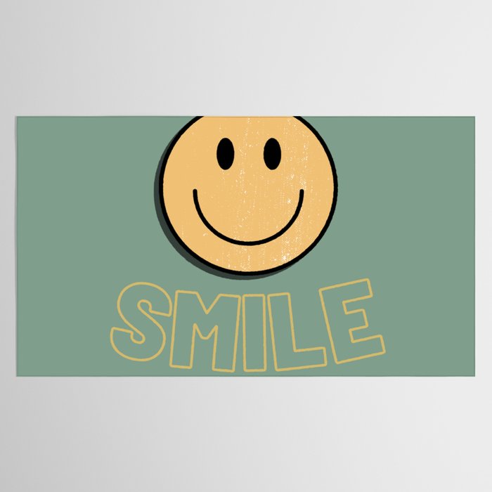 Smile Retro Tablecloth Gallery Image 2