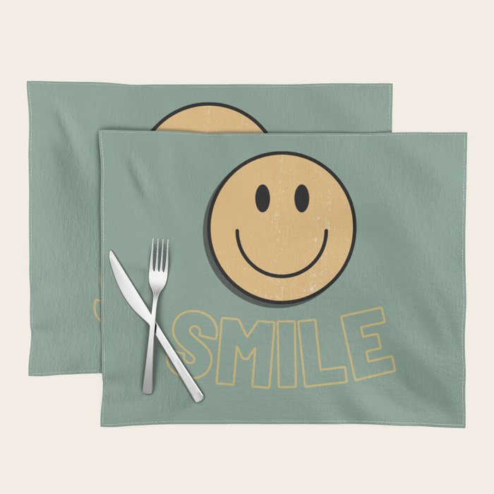 Smile Retro Placemat Gallery Image 1