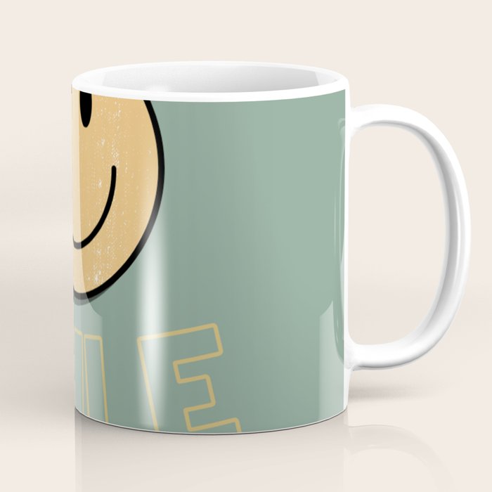 Smile Retro Coffee Mug Gallery Image 1