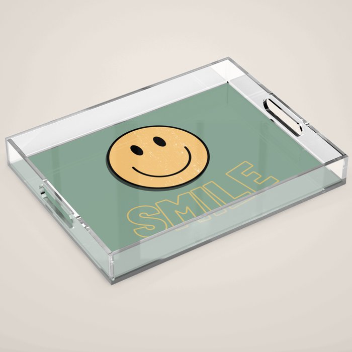 Smile Retro Acrylic Tray Gallery Image 1