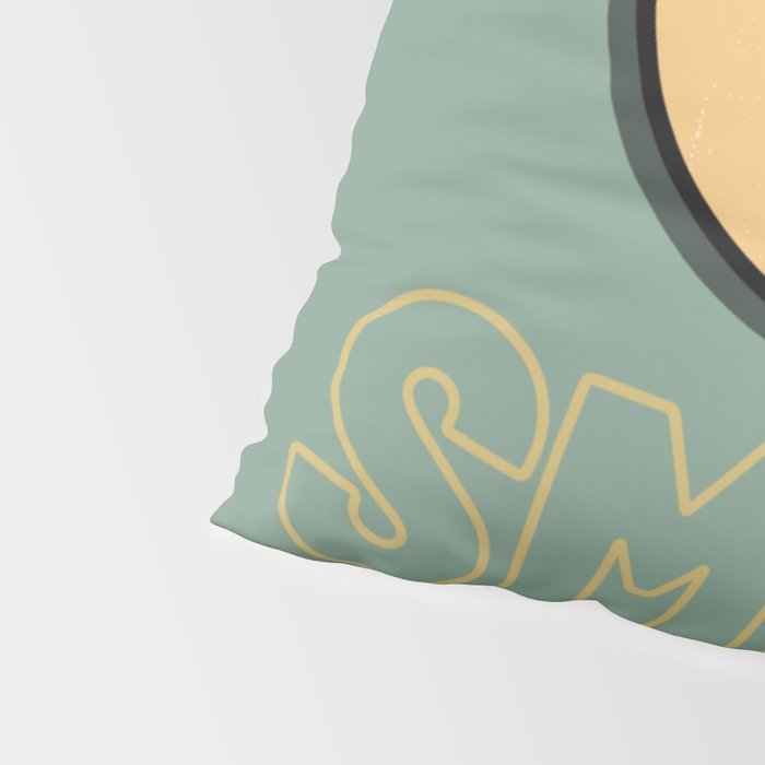 Smile Retro Pillow Sham Gallery Image 4
