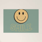 Smile Retro Welcome Mat Gallery Image 1