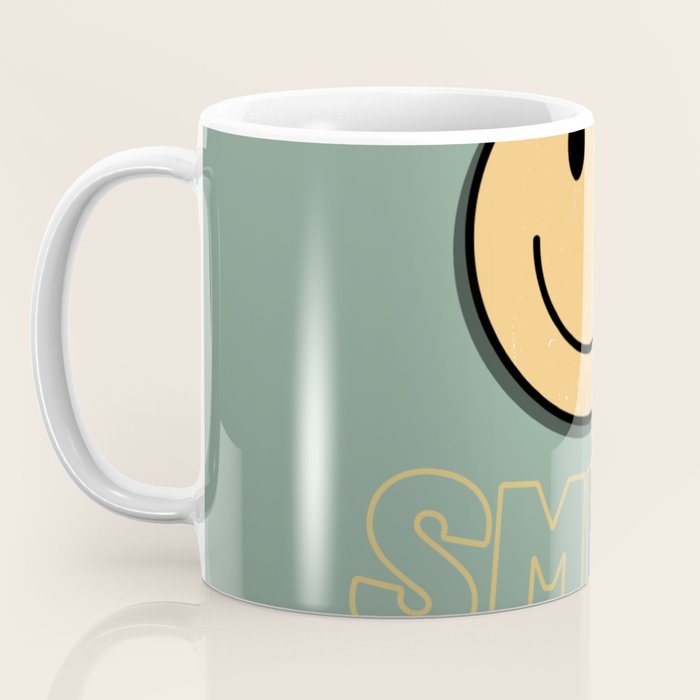 Smile Retro Coffee Mug Gallery Image 3