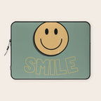 Smile Retro Laptop Sleeve Gallery Image 1