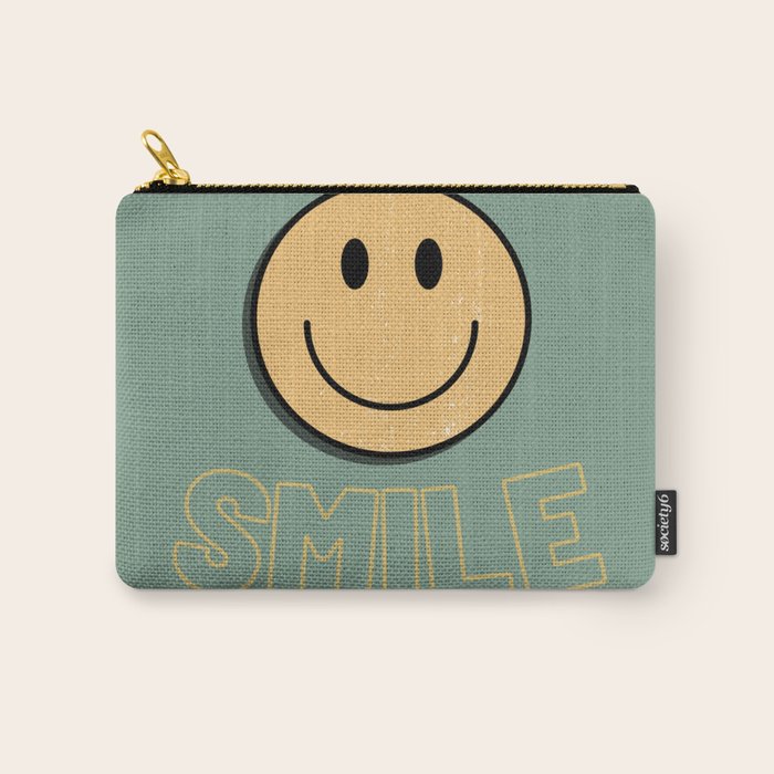 Smile Retro Carry All Pouch Gallery Image 1