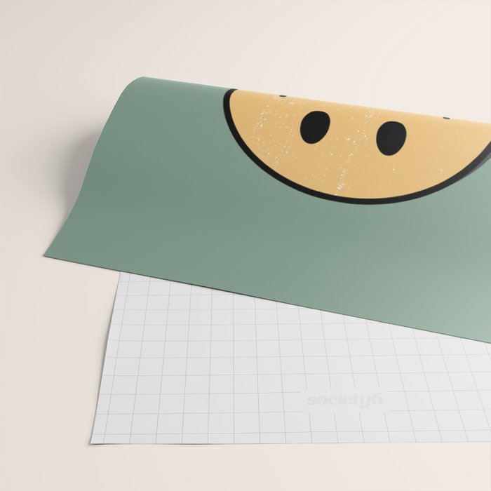 Smile Retro Wrapping Paper Gallery Image 2