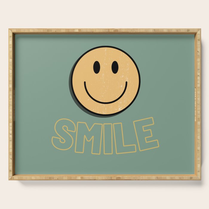 Smile Retro Serving Tray Gallery Image 1