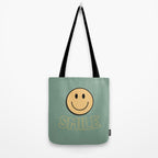 Smile Retro Tote Bag Gallery Image 2