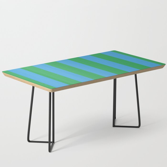 Green Blue Stripe - Joy Of Together Coffee Table Gallery Image 1