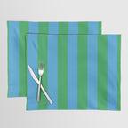 Green Blue Stripe - Joy Of Together Placemat Gallery Image 1