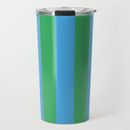 Green Blue Stripe - Joy Of Together Travel Mug Gallery Image 1