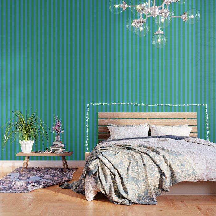 Green Blue Stripe - Joy Of Together Wallpaper Gallery Image 3