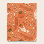 Aquarius Persimmon Print Notebook Gallery Image 4