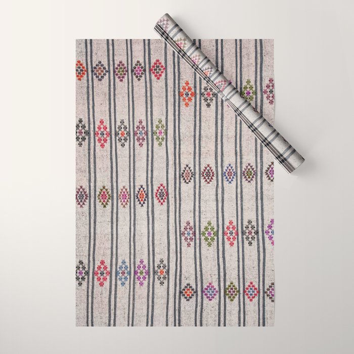 Moroccan Vintage Rug Wrapping Paper Gallery Image 1