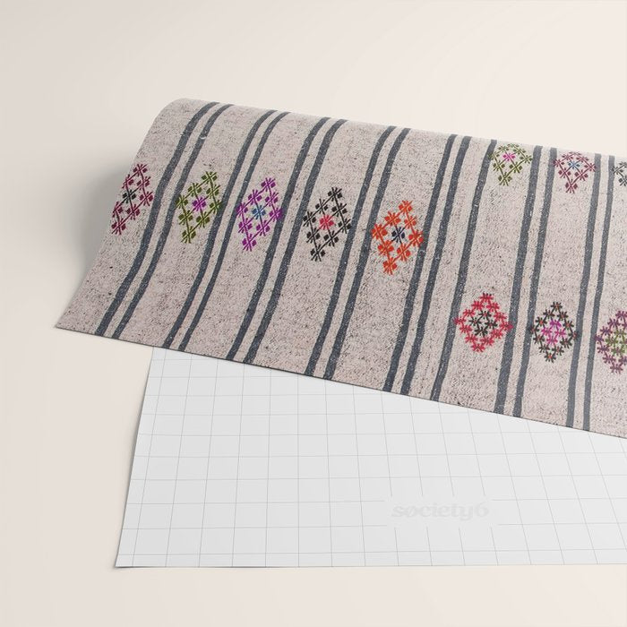 Moroccan Vintage Rug Wrapping Paper Gallery Image 2