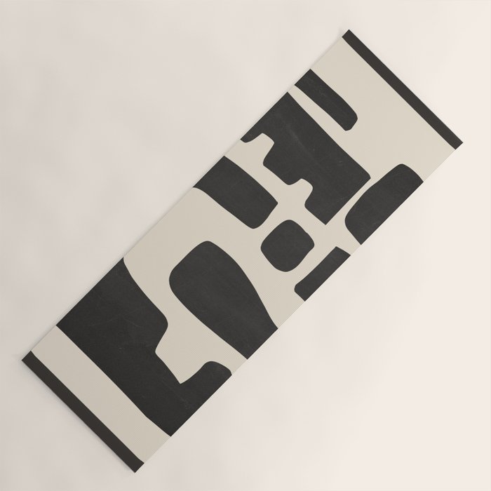 Modern Abstract Minimal Shapes 4 Yoga Mat Gallery Image 1