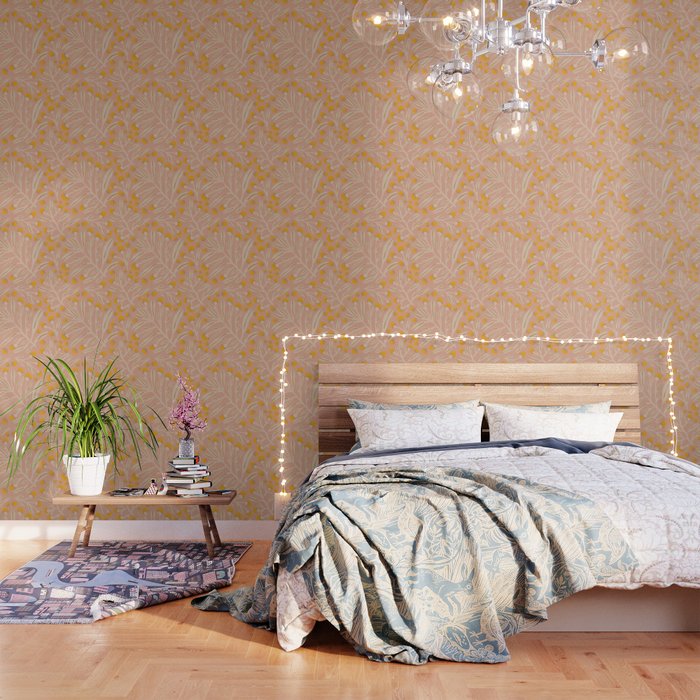 Berries / Peach & Yellow Wallpaper Gallery Image 3