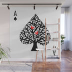 Ace of spade Wall Mural Gallery Image 1