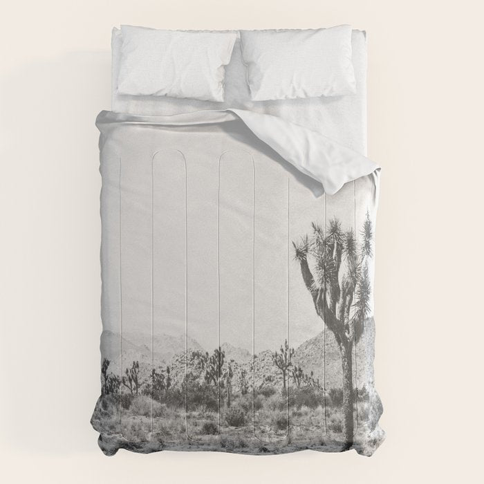 Joshua Tree Monochrome, No. 1 Comforter Gallery Image 6