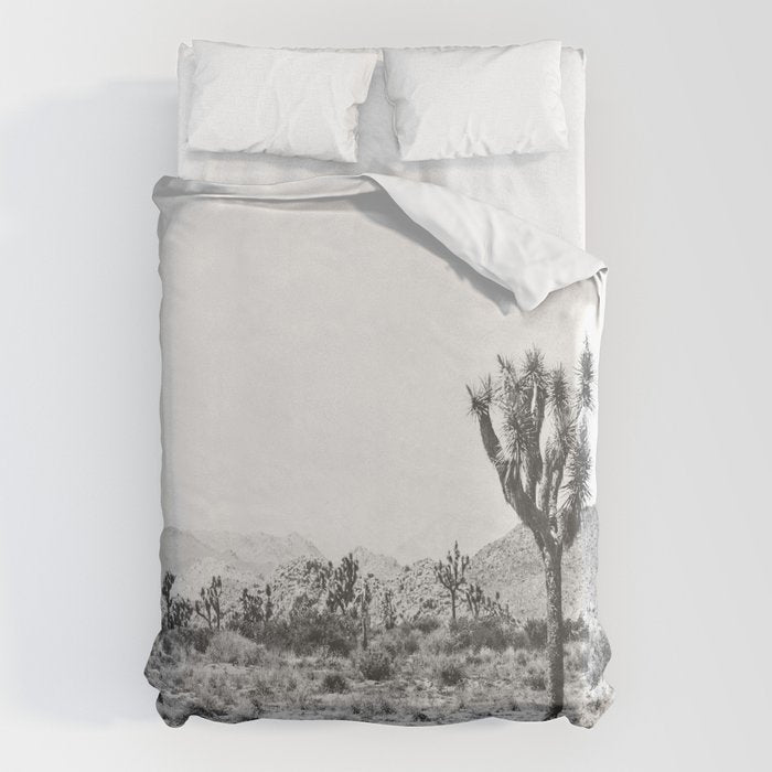 Joshua Tree Monochrome, No. 1 Duvet Cover Gallery Image 6