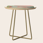 Red Fish Abstract Side Table Gallery Image 1