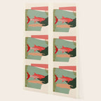 Red Fish Abstract Wallpaper Gallery Image 2
