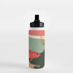 Red Fish Abstract Water Bottle Gallery Image 2
