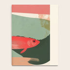 Red Fish Abstract Notebook Gallery Image 4