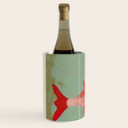 Red Fish Abstract Wine Chiller Gallery Image 2