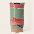 Red Fish Abstract Travel Mug Gallery Image 1