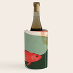 Red Fish Abstract Wine Chiller Gallery Image 3