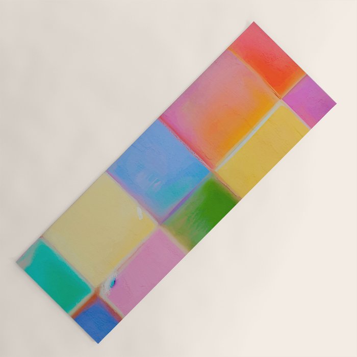Colourplay 01: Mid Century Edition Yoga Mat Gallery Image 1